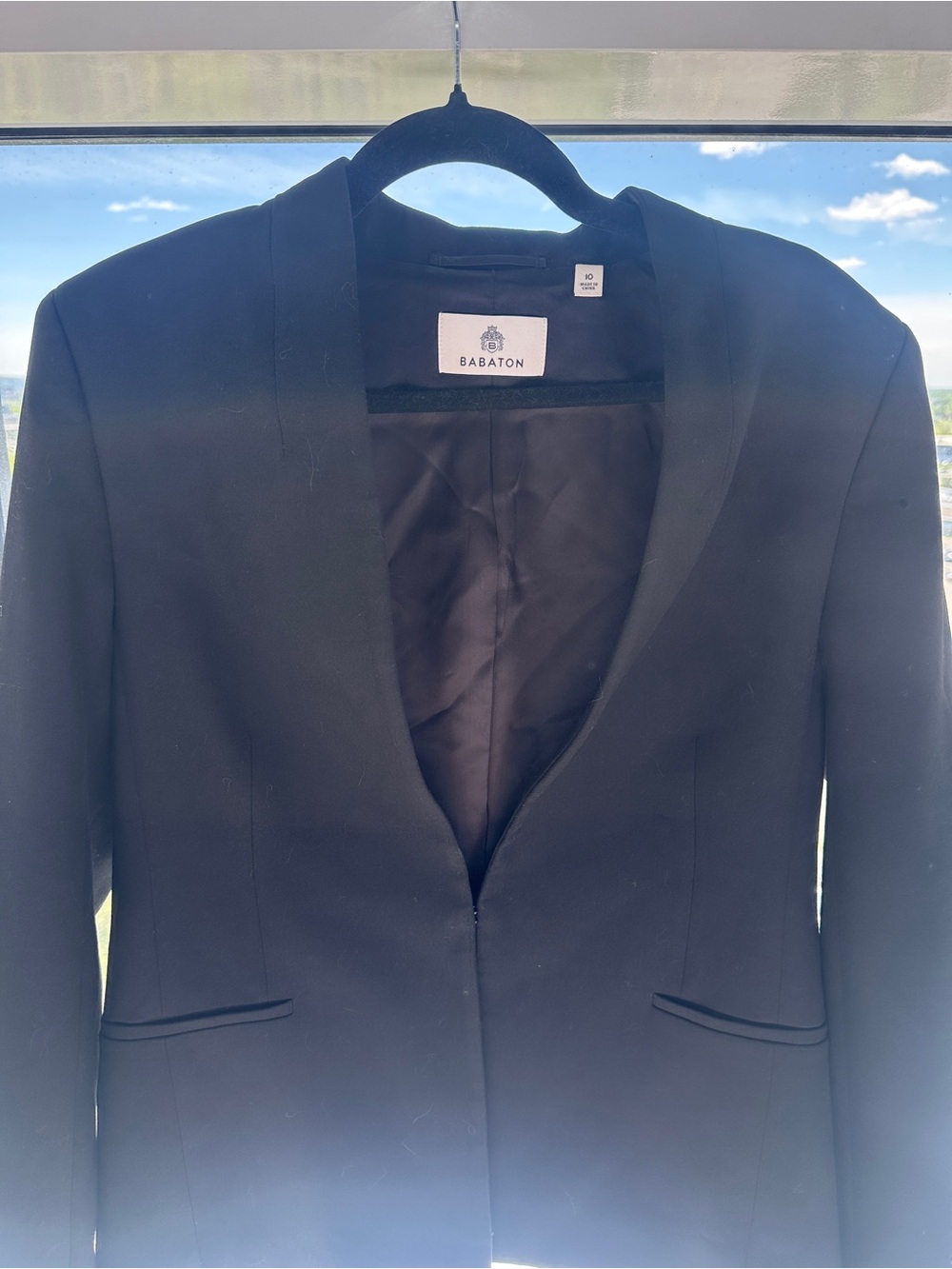 ❌ SOLD ❌ BABATON OPEN-FRONT TAILORED COMMERCE BLAZER ❌ SOLD ❌ - Picture 3 of 4